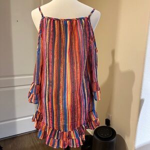 Rainbow Coverup Dress